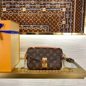 Louis Vuitton Pochette Métis Monogram Coated Canvas Crossbody Bag